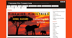 Desktop Screenshot of firewindkidconnection.org